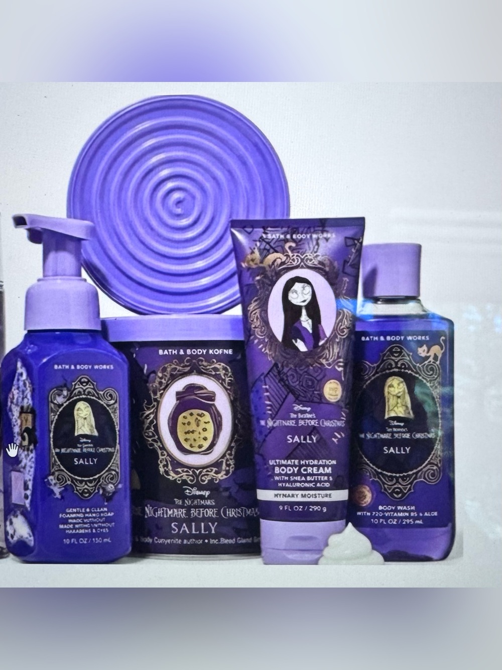 New! Bath & Body Works Nightmare Before Christmas Sally Set